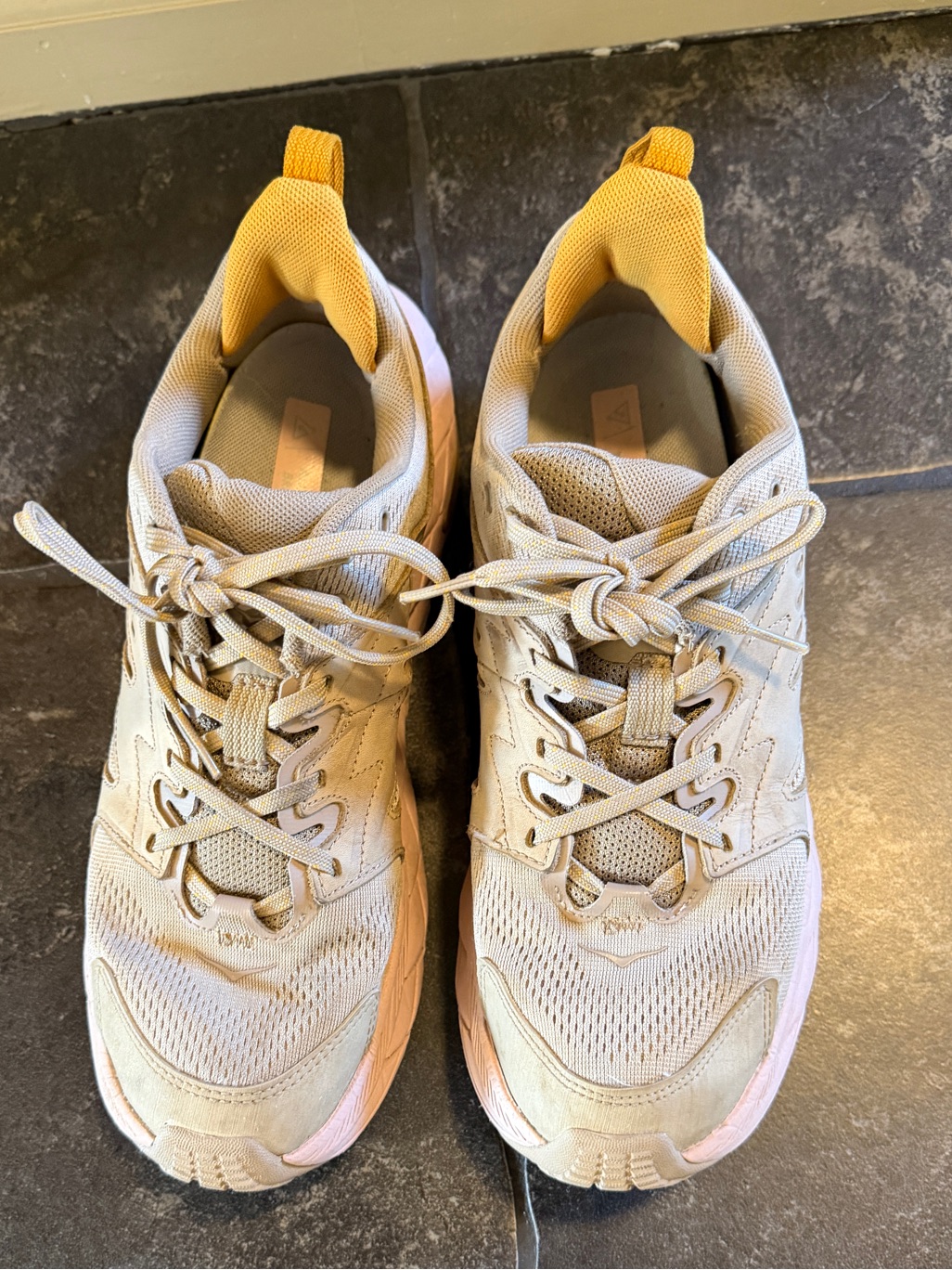 Hoka Anacapa Breeze Low Hiking Shoes Women’s 9.5 Taupe Trail Walking
